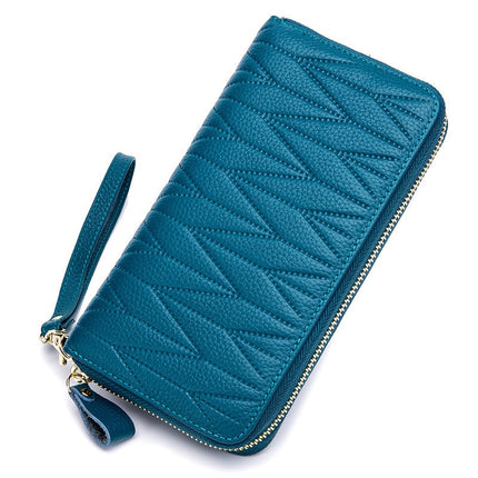 Women's Textured RFID Wallet - Wnkrs