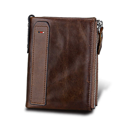 Women's Genuine Leather Short Wallet - Wnkrs