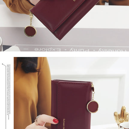 Women's Leather Multi-Functional Long Wallet - Wnkrs