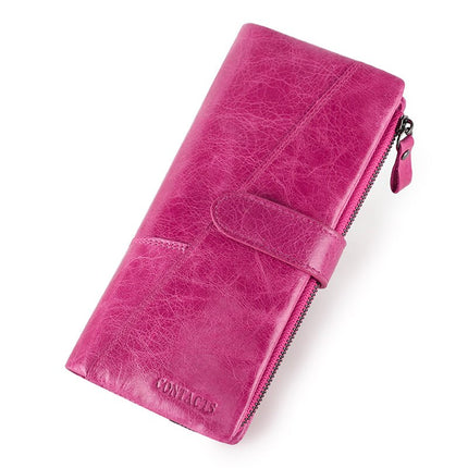 Women's Large Capacity Leather Wallet - Wnkrs