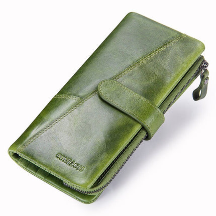 Women's Large Capacity Leather Wallet - Wnkrs