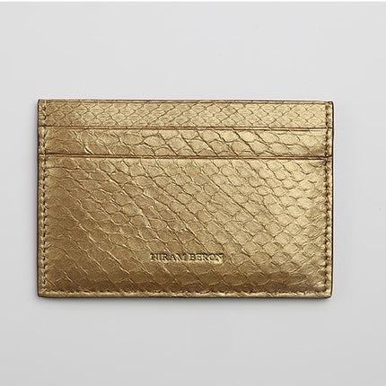 Luxurious Python Leather Women's Cardholder - Wnkrs