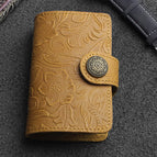 floral-marron clair