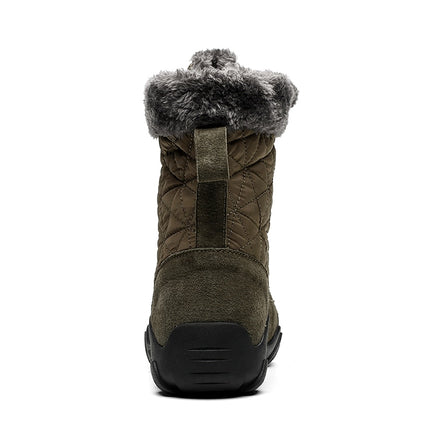 Men's Quilted Plush Winter Boots - Wnkrs