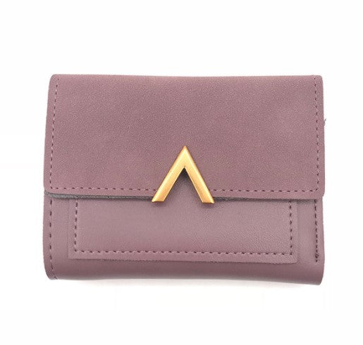 Women's Geometric Buckle Square Wallet