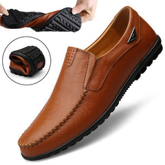 Men's Genuine Leather Casual Moccasins - Wnkrs