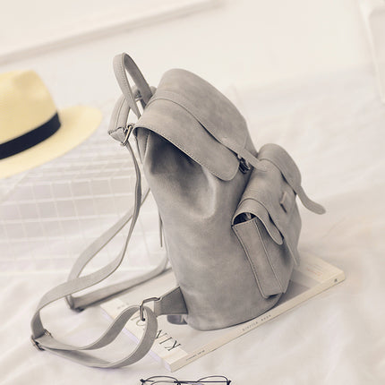 Vintage Solid Women's Backpack - Wnkrs