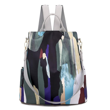 Colorful Capacious Women's Oxford Cloth Backpack - Wnkrs