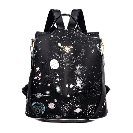 Colorful Capacious Women's Oxford Cloth Backpack - Wnkrs