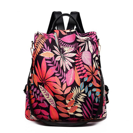 Colorful Capacious Women's Oxford Cloth Backpack - Wnkrs