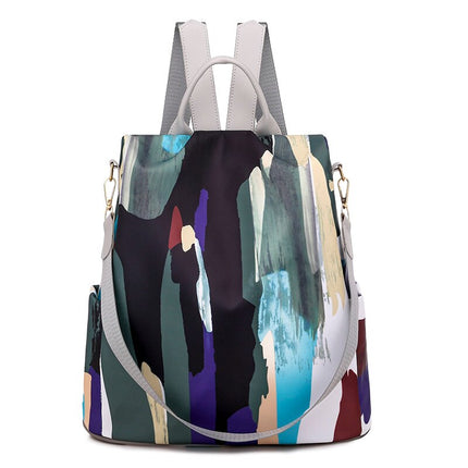Colorful Capacious Women's Oxford Cloth Backpack - Wnkrs