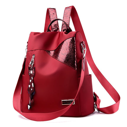 Colorful Capacious Women's Oxford Cloth Backpack - Wnkrs