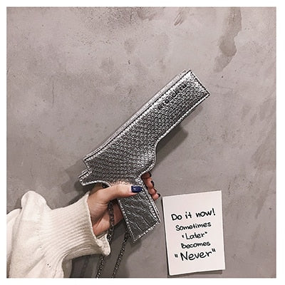Women's Gun Shaped Clutch - Wnkrs
