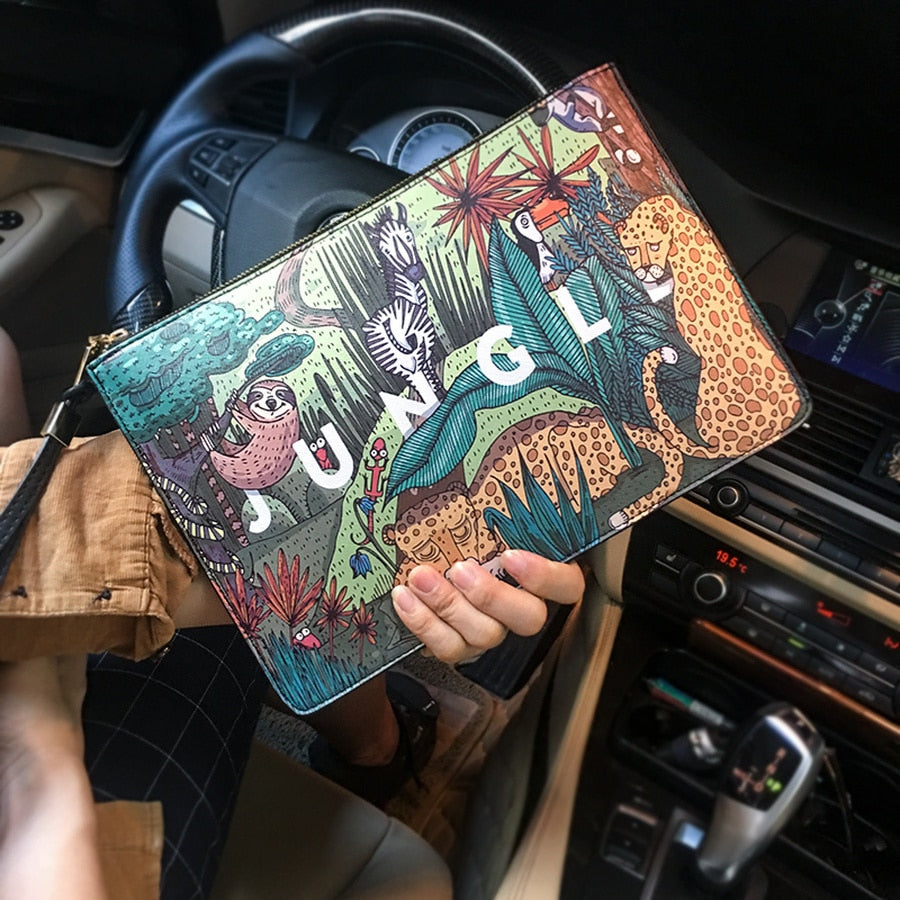 Women's Jungle Clutch