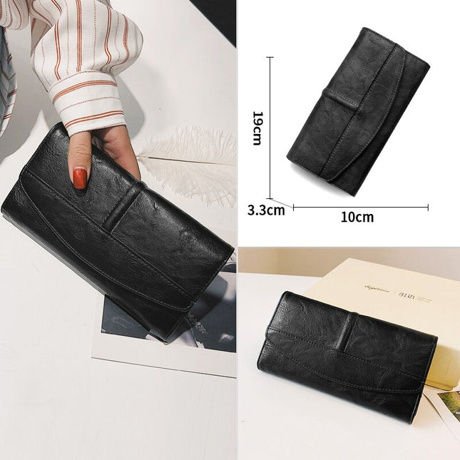 Women's Long Trifold Clutch - Wnkrs