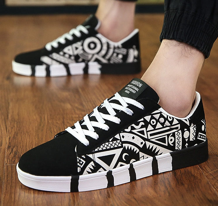 Men's Casual Ethnic Patterned Shoes