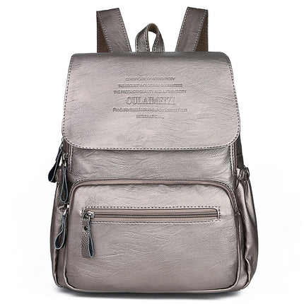 Women's Leather Backpack - Wnkrs