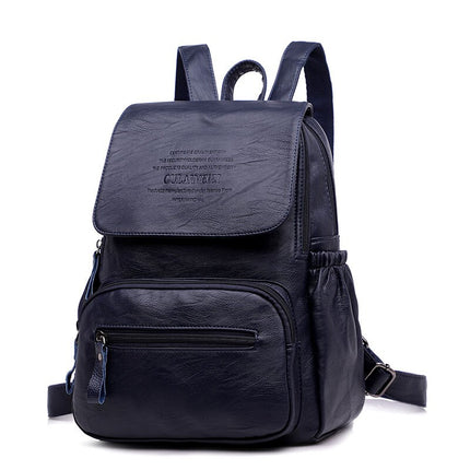 Women's Leather Backpack - Wnkrs