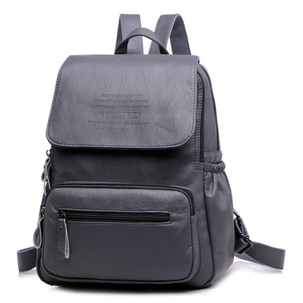 Women's Leather Backpack - Wnkrs