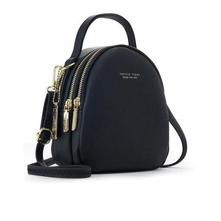 Women's Casual PU Leather Mini Backpack - Wnkrs