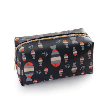 Cartoon Printed Travel Toiletry Bag - Wnkrs