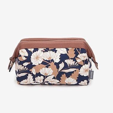 Patterned Travel Toiletry Bag - Wnkrs