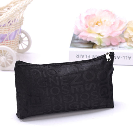 Fashion Letter Design Cosmetic Bags - Wnkrs