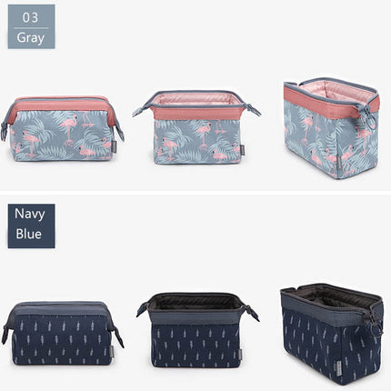 Multifunctional Printed Portable Cosmetic Bag - Wnkrs