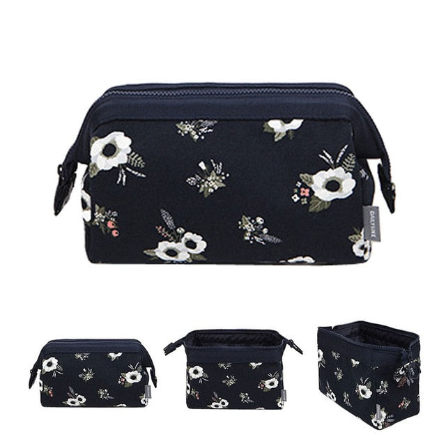 Multifunctional Printed Portable Cosmetic Bag - Wnkrs