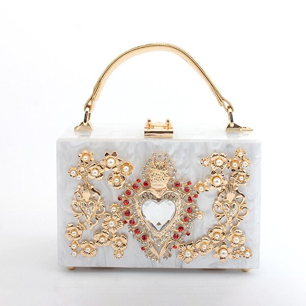 Women's Luxury Vintage Evening Clutch Bag - Wnkrs