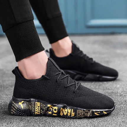 Men's Breathable Street Style Sneakers - Wnkrs