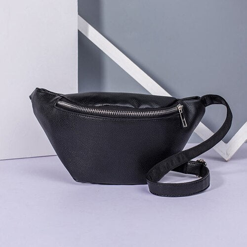 Women's Leather Waist Bag - Wnkrs