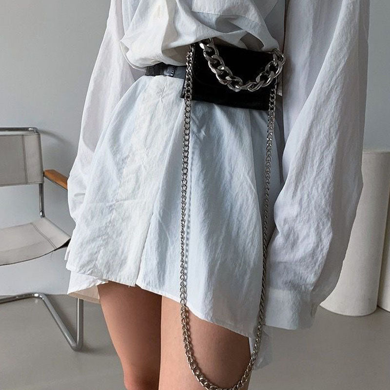Women's Chain Waist Bag