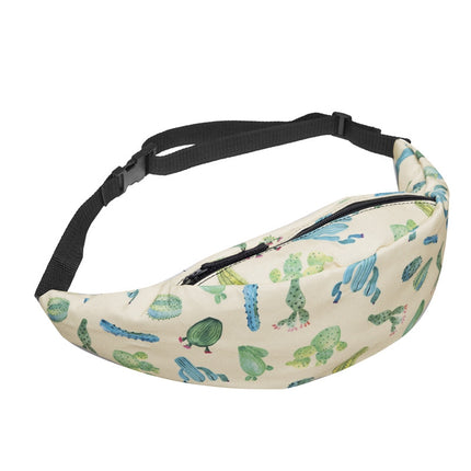 Unisex Cactus Printed Waist Pack - Wnkrs