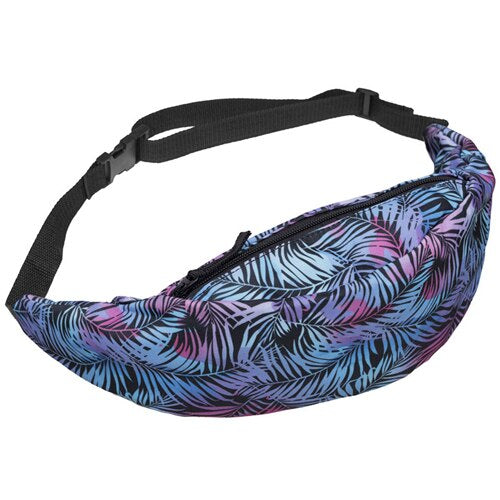 Unisex Cactus Printed Waist Pack - Wnkrs