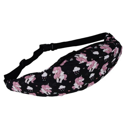 Unisex Cactus Printed Waist Pack - Wnkrs