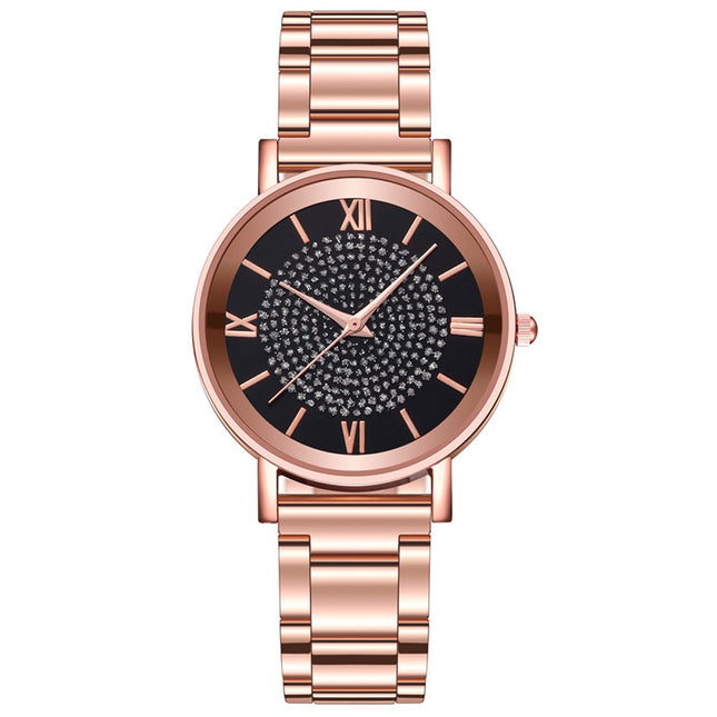 Rose Gold Wrist Watch - wnkrs