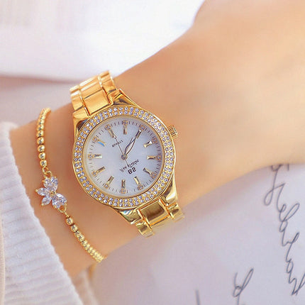 Women's Crystal Patterned Watch - wnkrs