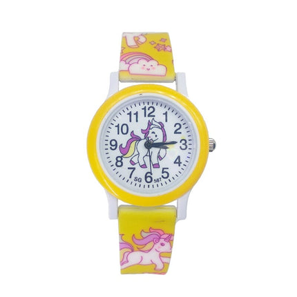 Girl's Cute Unicorn Printed Dial Quartz Watch - wnkrs