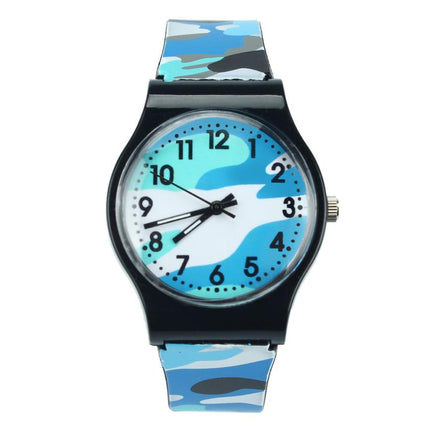 Kid's Camouflage Quartz Wristwatch - wnkrs