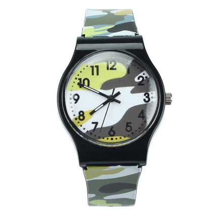 Kid's Camouflage Quartz Wristwatch - wnkrs