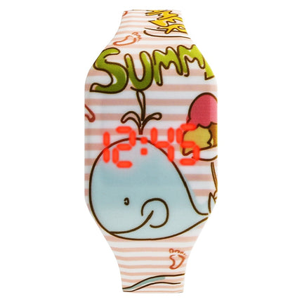 Unicorn Cartoon Wristwatch with Digital LED Display - wnkrs