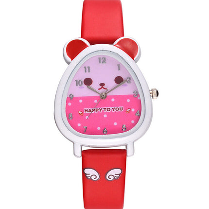 Kid's Cartoon Cat Shaped Quartz Watch - wnkrs