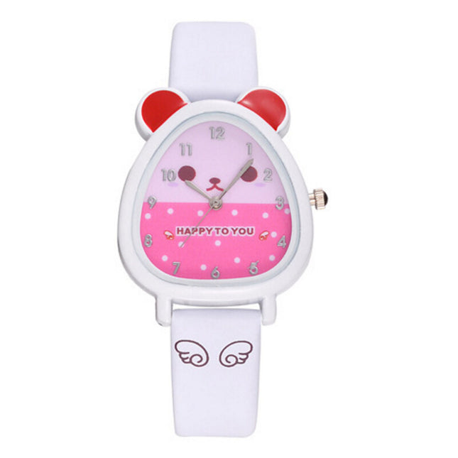 Kid's Cartoon Cat Shaped Quartz Watch - wnkrs