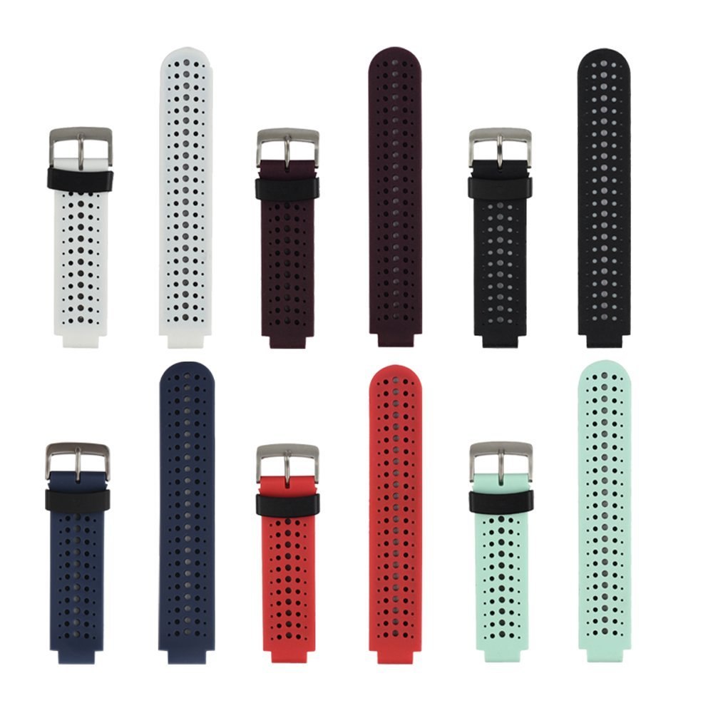 Multicolor Silicone Replacement Watch Band