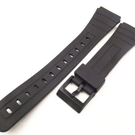 Universal Black Silicone Watchband - wnkrs