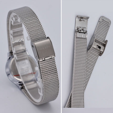 Fashion Stainless Steel Thin Quartz Watches - wnkrs