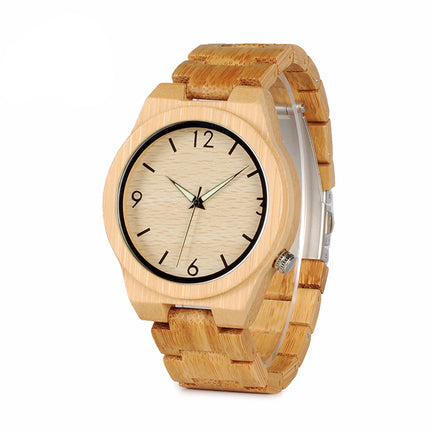 Timepieces Bamboo Band Quartz Watches - wnkrs