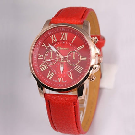 Unisex Fashion Faux Leather Quartz Watch - wnkrs