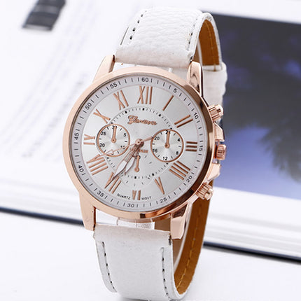 Unisex Fashion Faux Leather Quartz Watch - wnkrs